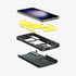 ACS05623 - Galaxy S23 Ultra Case Tough Armor in black showing the back